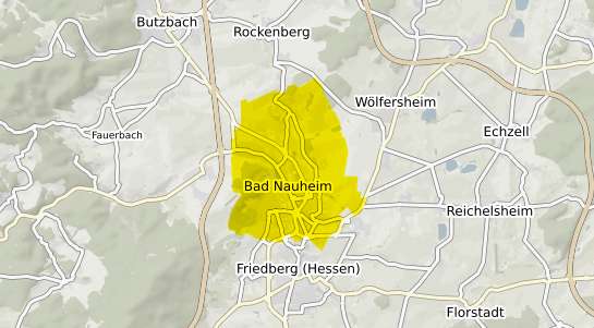 Immobilienpreisekarte Bad Nauheim
